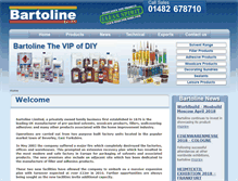 Tablet Screenshot of bartoline.co.uk